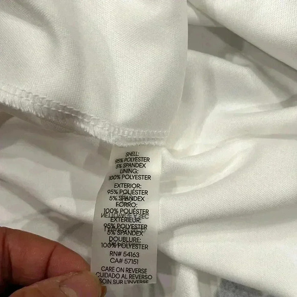 [4]Calvin Klein Black Floral White  Sleeveless Maxi/Midi Dress bodycon - Picture 14 of 14